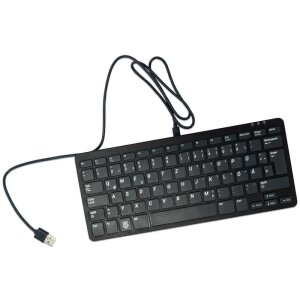 offizielle Raspberry Pi USB Tastatur QWERTZ Schwarz
