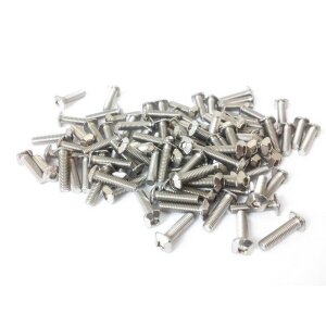 MakerBeam Sechskantschrauben 12mm M3 Gewinde 100 Stk.