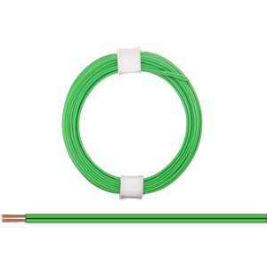 Zwillingslitze 0,08 mm² / 5 m grün-grün