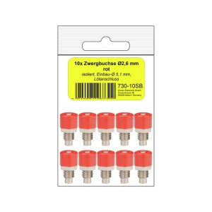 B 10 Zwergbuchsen rot in SB