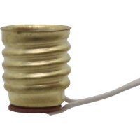 Lampenfassung E10 Schwachstrom, mit 40 cm Litze