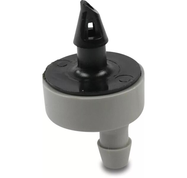 Rain Bird Adapter Kunststoff 6 mm Tülle x Einsteck 2bar Grau Typ SPB-025 1 Stk.