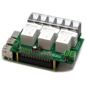 Dreifach 40A/240V-Relais RS485 Daisy-chainable HAT für Raspberry Pi
