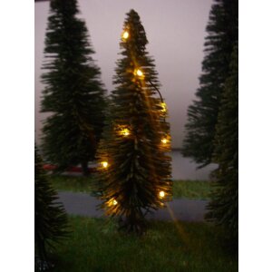Schönwitz 50017 Weihnachtsbaum mit Lichterkette gelb...