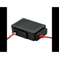 USB & HDMI Cover (Black)  für Modular B+ und Pi2 Case