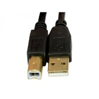 USB Gerätekabel 1m Typ A auf Typ B Stecker